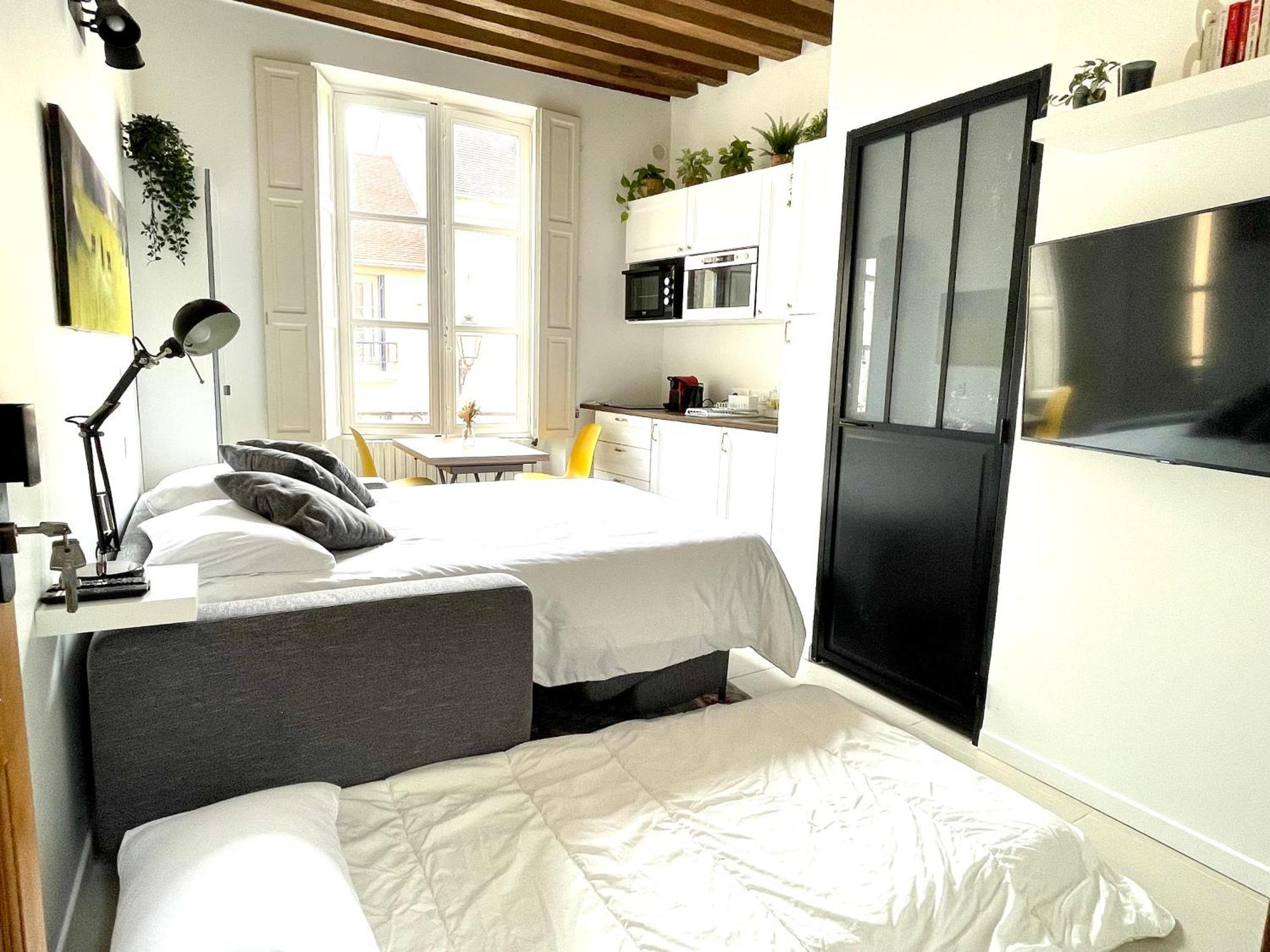 Studio Renove Et Tres Fonctionnel, Marly-Le-Roi Exterior foto